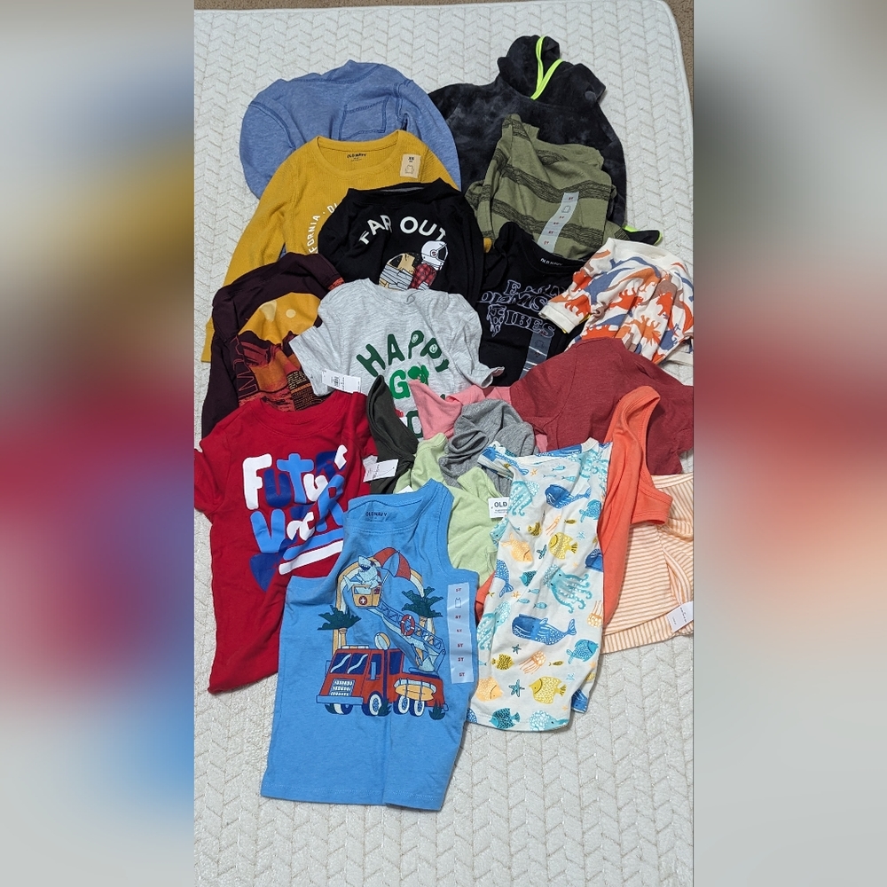 Lot of 5t/5 boys clothing. Never Worn. Closet clean out.